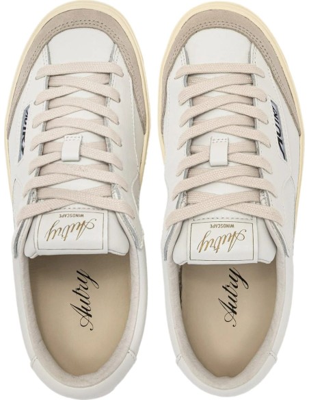 Autry sneakers Windscape blanca parara hombre vista lateral vista cenital