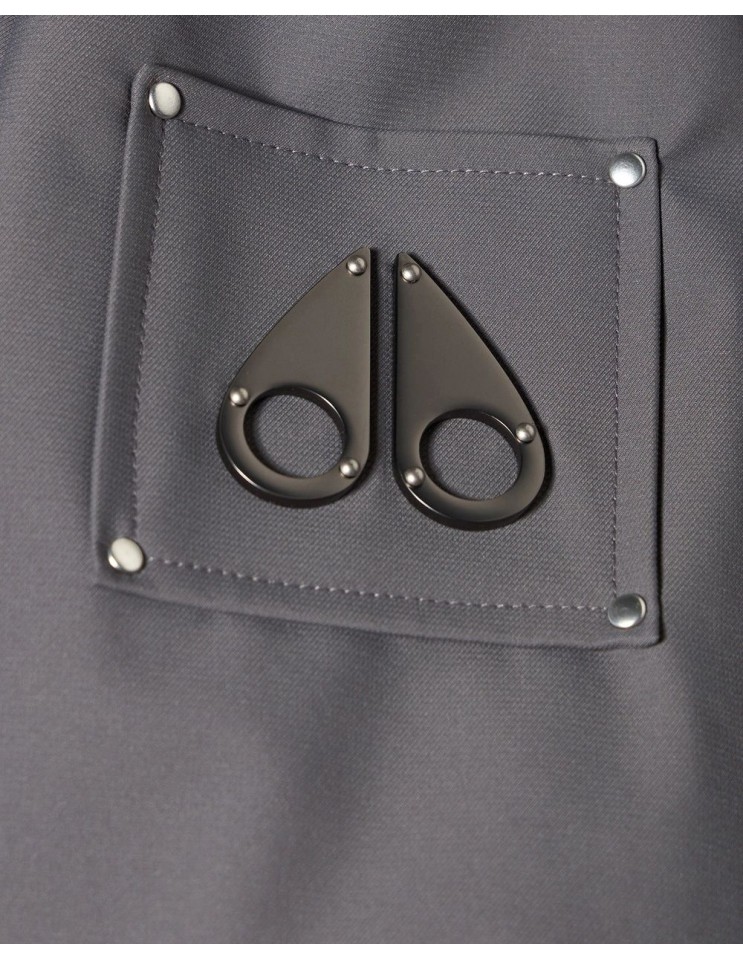 Jacques Shirt Jacket  de Moose Knuckles detalle logo