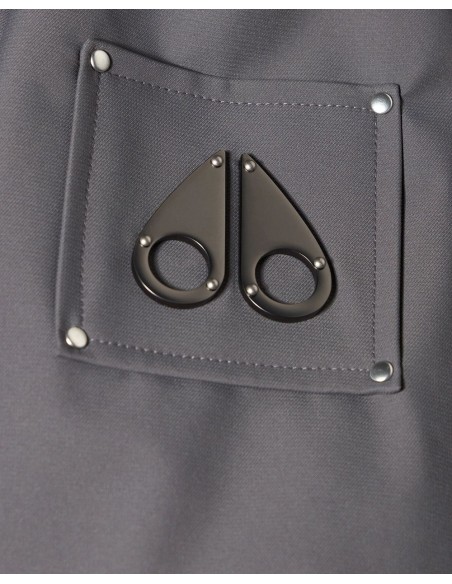 Jacques Shirt Jacket  de Moose Knuckles detalle logo