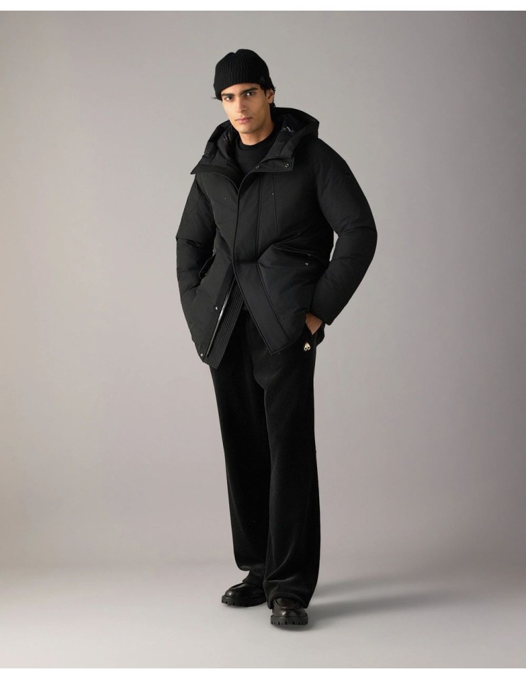 Chaqueta negra West-ED 3Q de plumas vista frontal