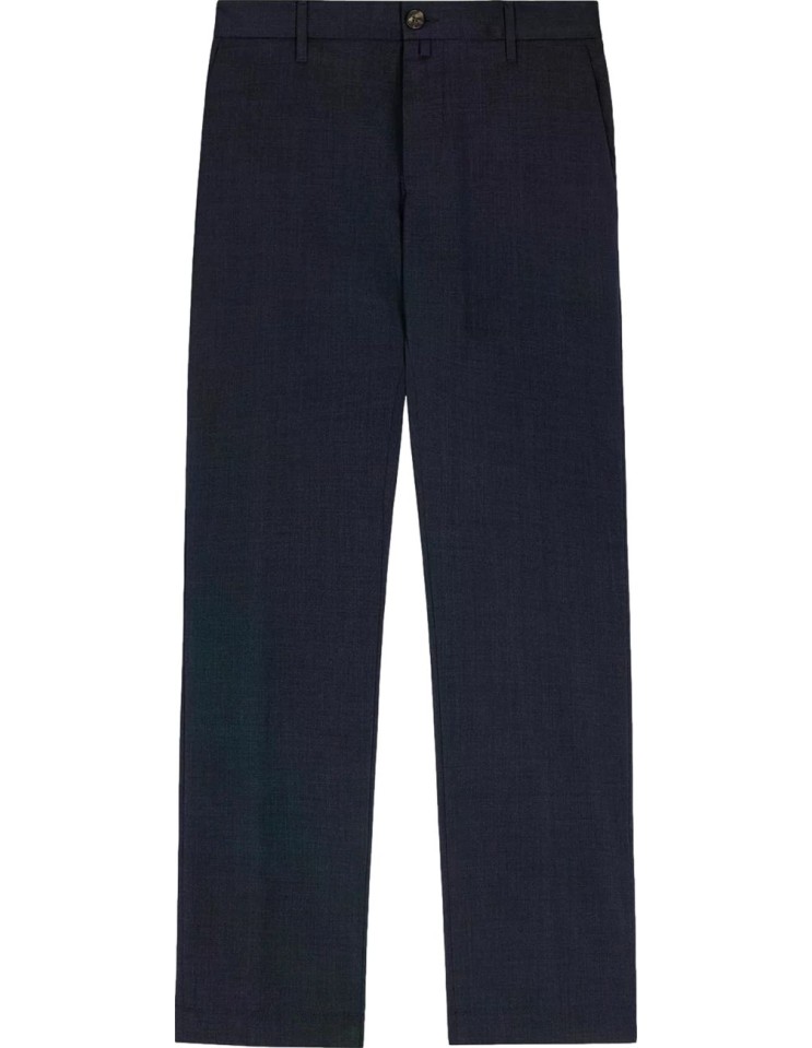 Pantalón Jacob Cohën Gray azul lana invierno vista frontal
