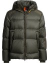 Parajumpers Tyrik verde – Chaqueta de plumón con capucha Endurance vista frontal
