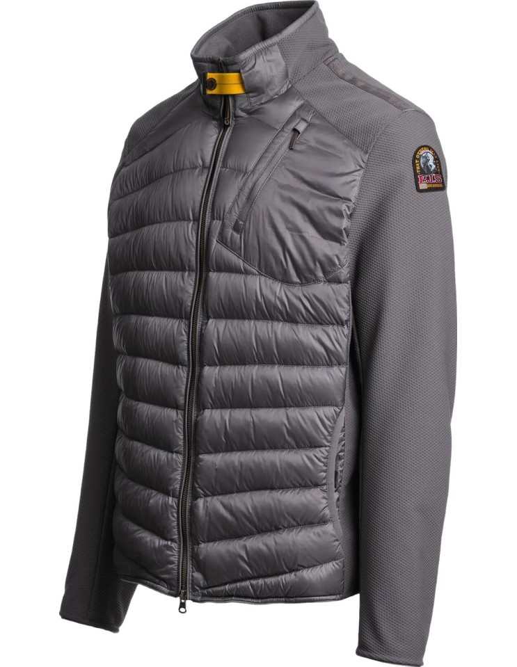 PARAJUMPERS Jayden hybrid gris pewter vista lateral