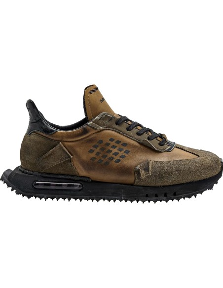 BePositive Space Race Shibuia Militare Green vista lateral