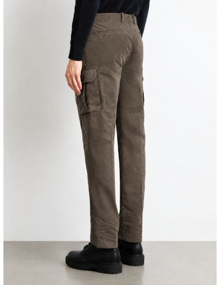 Pantalón Cargo Blackbeard 2.0 RRD Hombre en color marrón topo, vista frontal vista trasera
