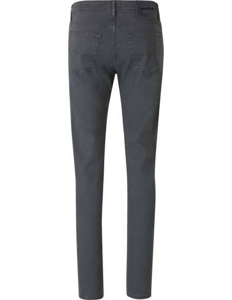 Jacob Cohën Bard gabardina algodón elástica gris | Ego Madrid