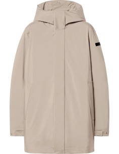 Sing Floating Parka Jkt - parka hombre plumas impermeable beige vista frontal