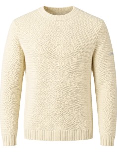 Jersey cullo redondo de punto estructurado modelo Luz – Saint James vista frontal