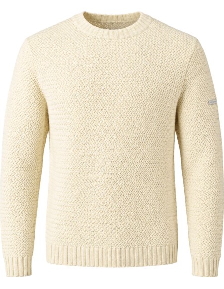 Jersey cullo redondo de punto estructurado modelo Luz – Saint James vista frontal