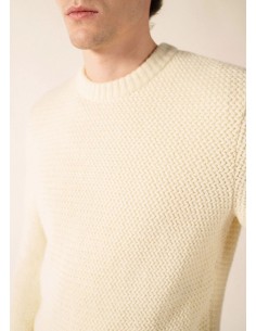 Jersey cullo redondo de punto estructurado modelo Luz – Saint James vista frontal 2