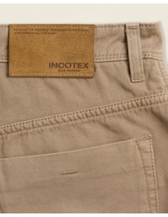 Pantalón Incotex beige vista frontal 2
