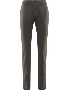 Pantalón chino gris Mason’s New York regular fit, vista frontal