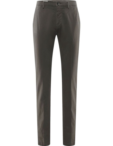 Pantalón chino gris Mason’s New York regular fit, vista frontal