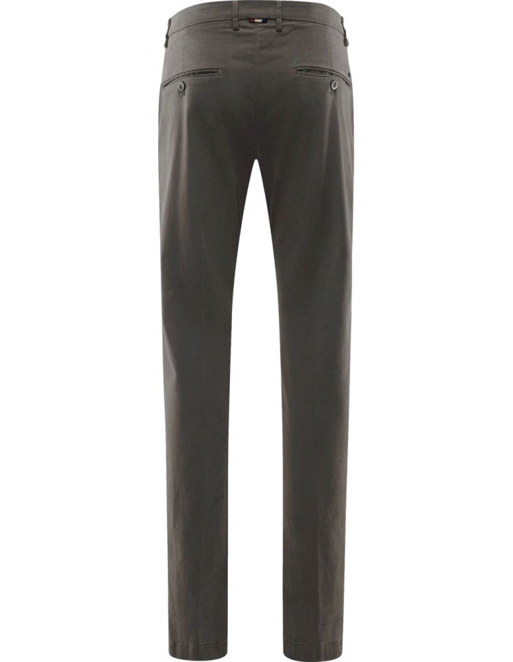 Pantalón chino New York gris en gabardina strech - Mason's
