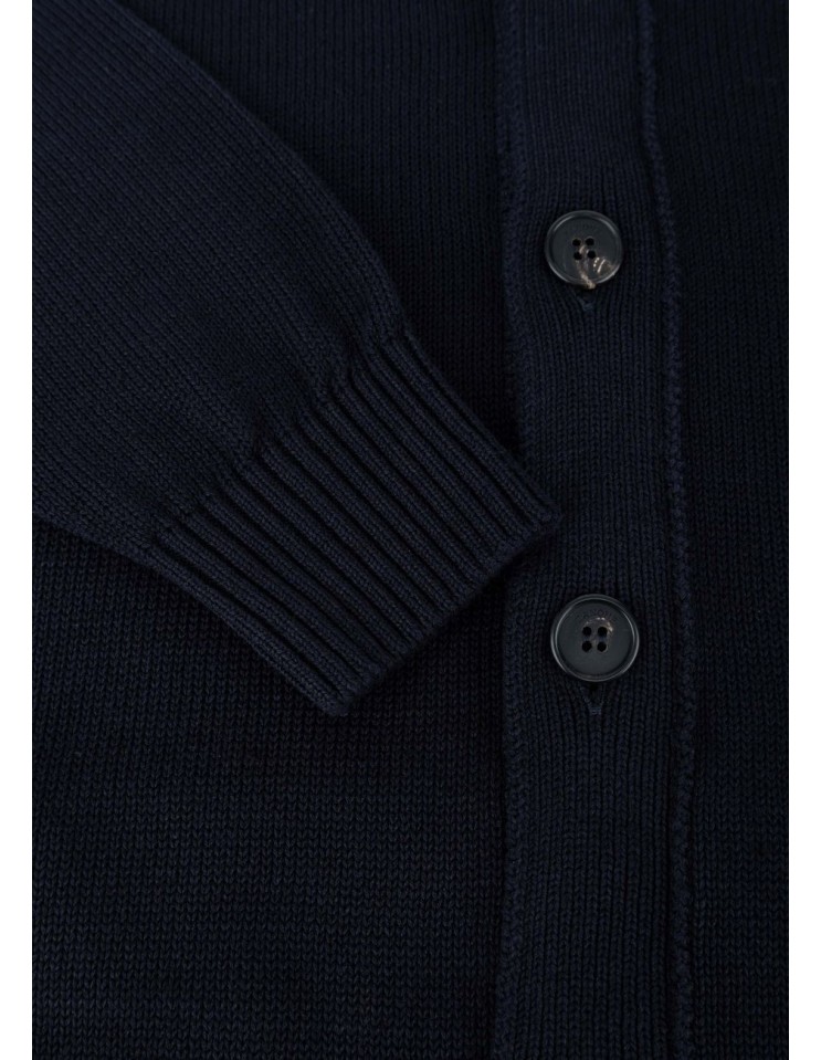 Zanone-Slowear cardigan Chioto lana azul | Almirante Seis Madrid