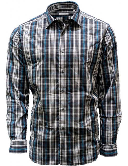 Camisa Robert Friedman cuadros tipo gales