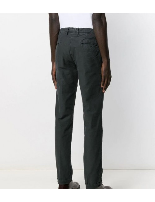 Pantalón gris oscuro Incotex de hombre linea Slacks | Almirante Seis