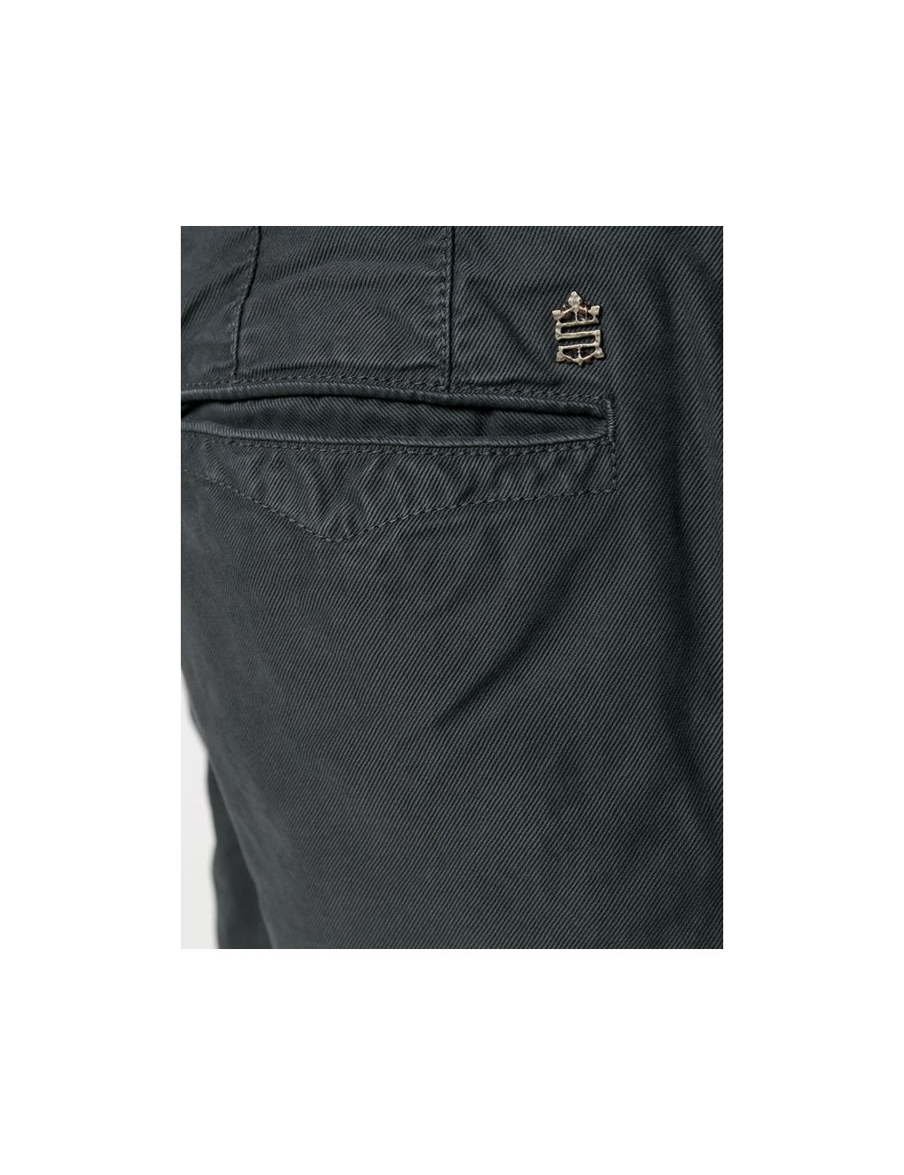 Pantalón gris oscuro Incotex de hombre linea Slacks | Almirante Seis