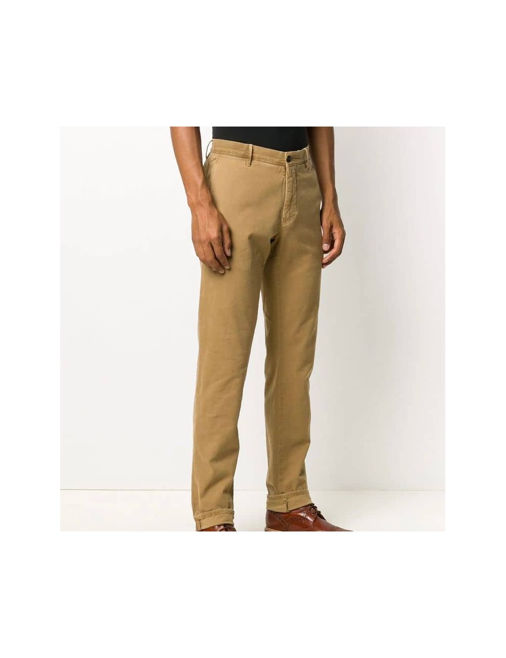 Pantalón tostado Incotex Slacks en Madrid | Almirante Seis