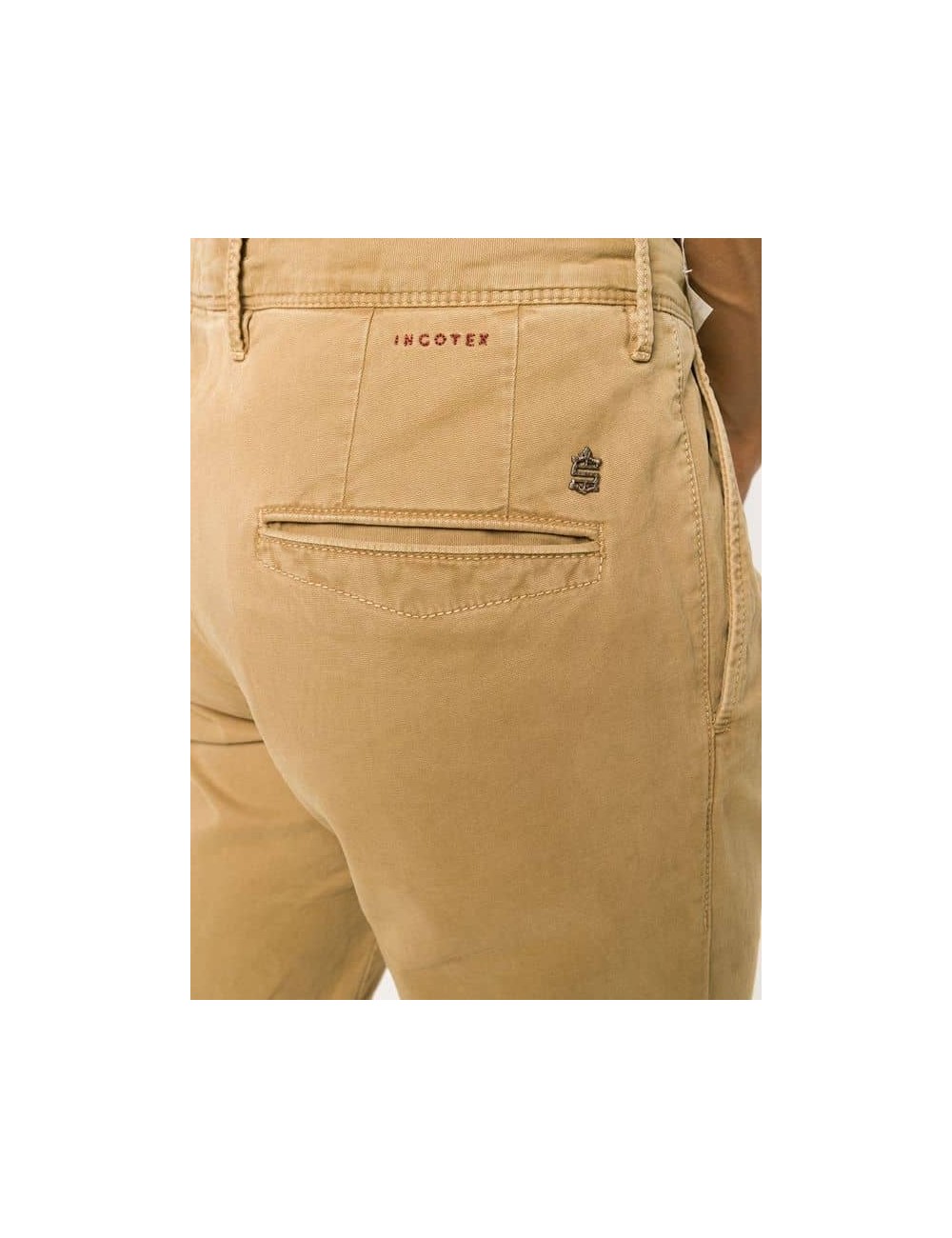 Pantalón tostado Incotex Slacks en Madrid | Almirante Seis