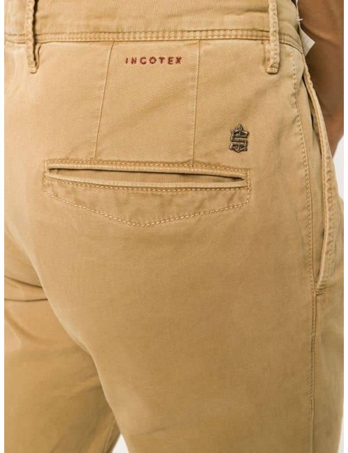 Pantalón tostado Incotex Slacks en Madrid | Almirante Seis