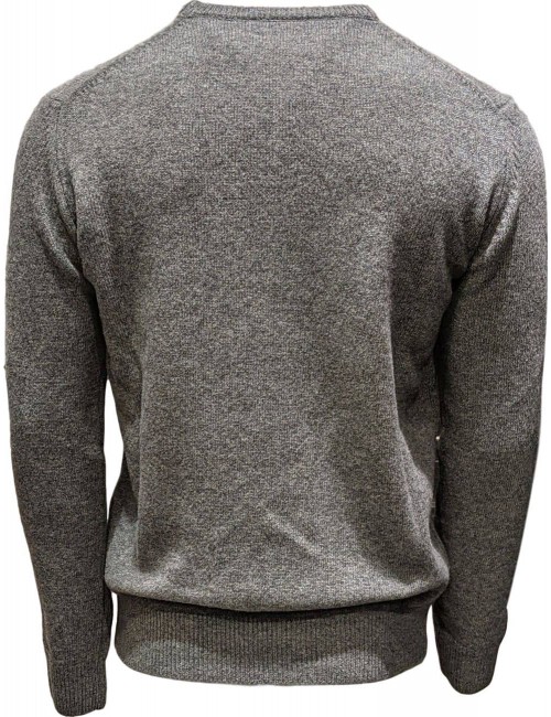 Jersey de cuello redondo en lana , calidez y suavidad.