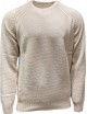 Jersey cuello redondo Della Ciana cashmere beige claro | Almirante Seis