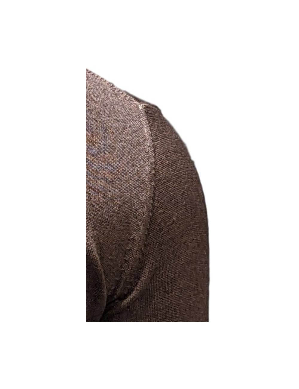 Jersey confeccionado 100% en pura lana virgen, efecto vigore,