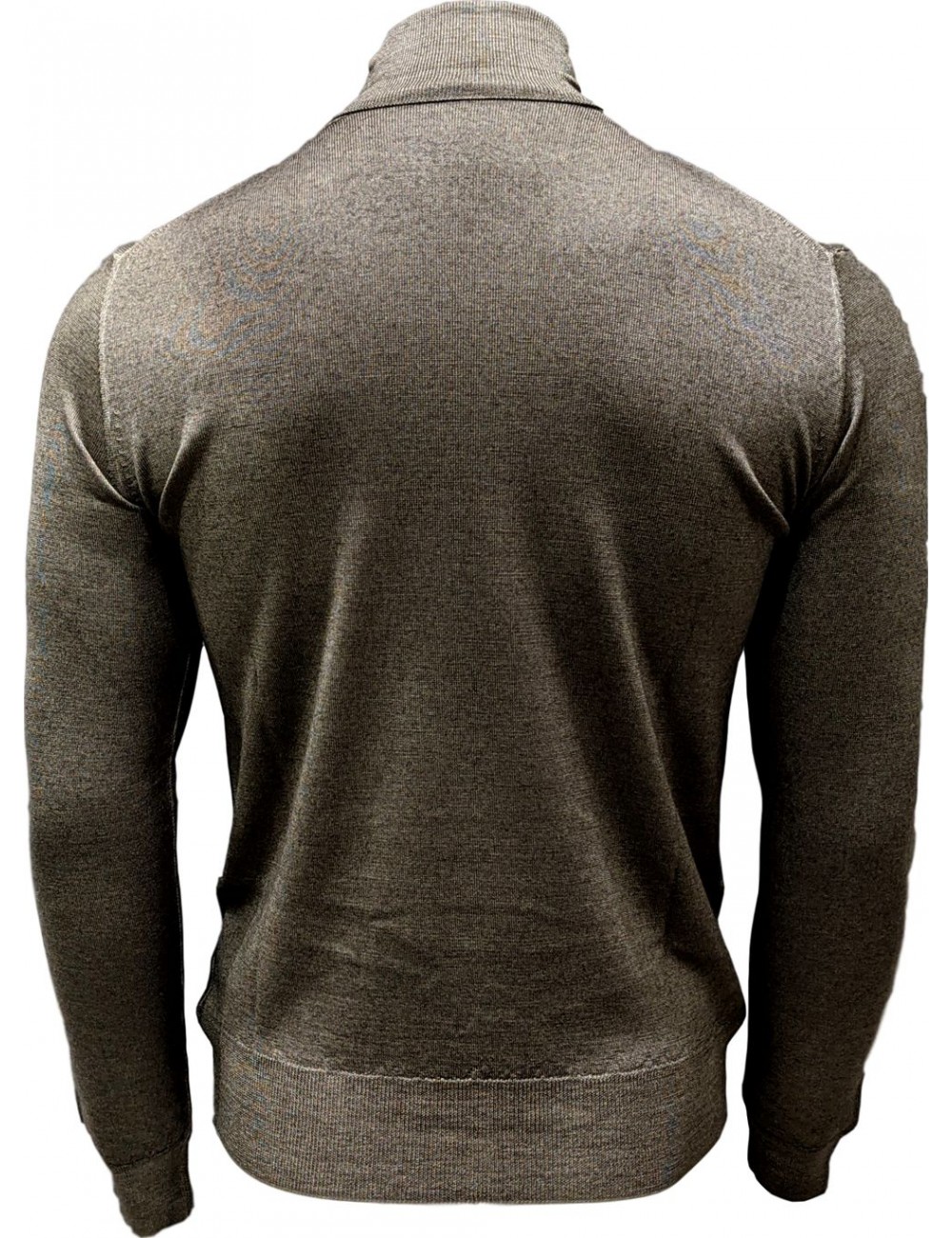 Jersey confeccionado 100% en pura lana virgen, efecto vigore,