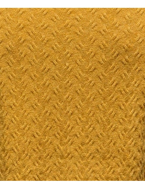 jersey de cashmere y lana extrafina con efecto vintage fantasía braid