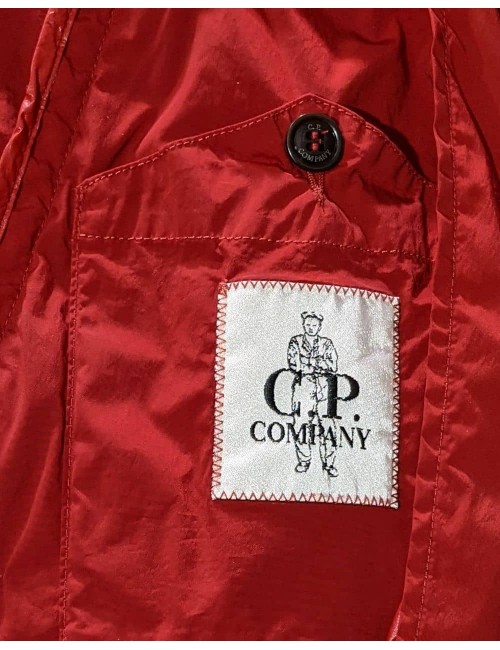 C.P. COMPANY BOMBER NYCRA ROJO