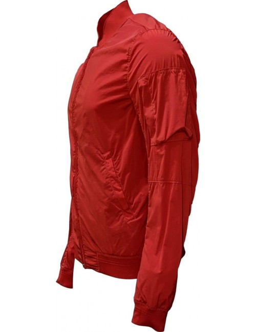C.P. COMPANY BOMBER NYCRA ROJO