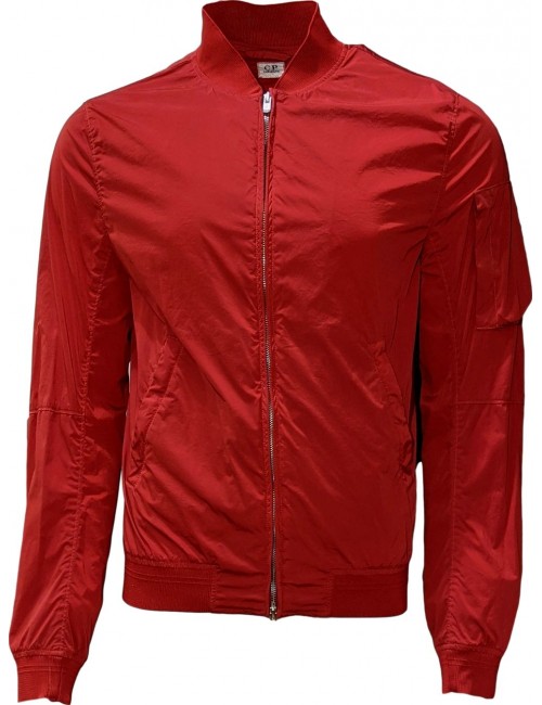 C.P. COMPANY BOMBER NYCRA ROJO