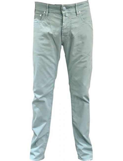 Pantalón vaquero en algodón azul claro de Jacob Cohën | Almirante Seis