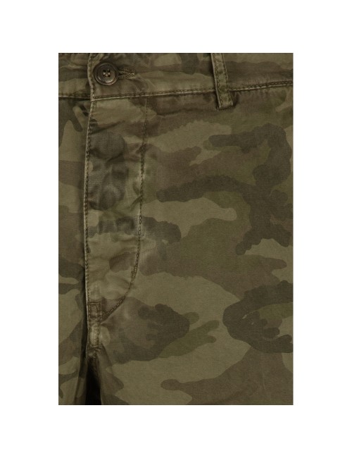 Bermuda cargo camuflaje verde | Ego Madrid