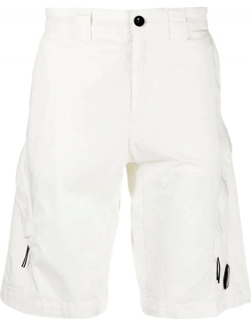 CP Company bermuda cargo elástica blanco | Ego Madrid