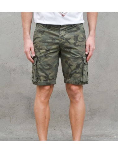 Bermuda cargo camuflaje verde | Ego Madrid 2