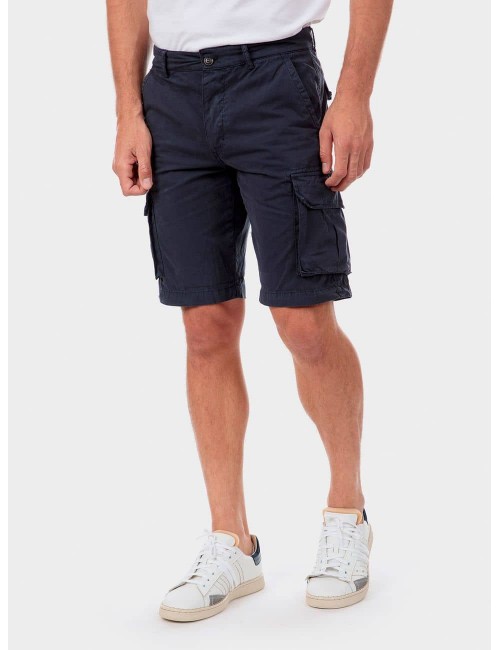 Bermuda estilo cargo azul marino | Ego Madrid