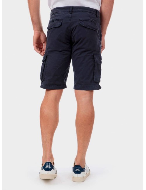 Bermuda estilo cargo azul marino | Ego Madrid