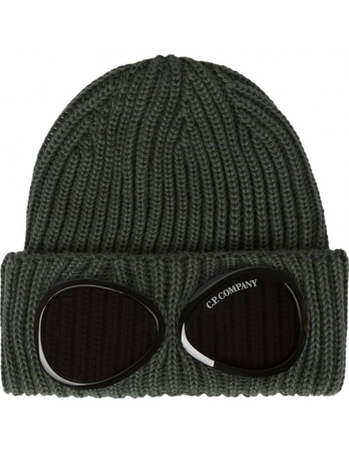 Ego Madrid | Gorro de lana merino suave de CP Company verde
