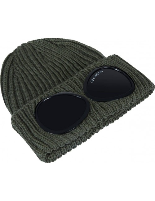 Ego Madrid | Gorro de lana merino suave de CP Company verde
