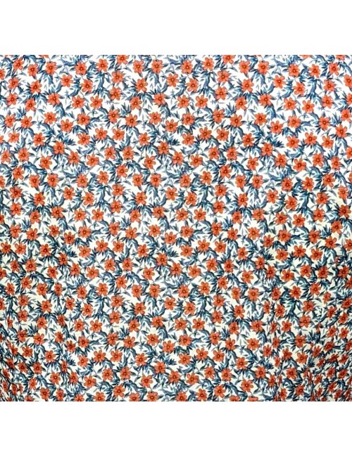 Camisa estampada con tejido algodón lino de Tintoria Mattei