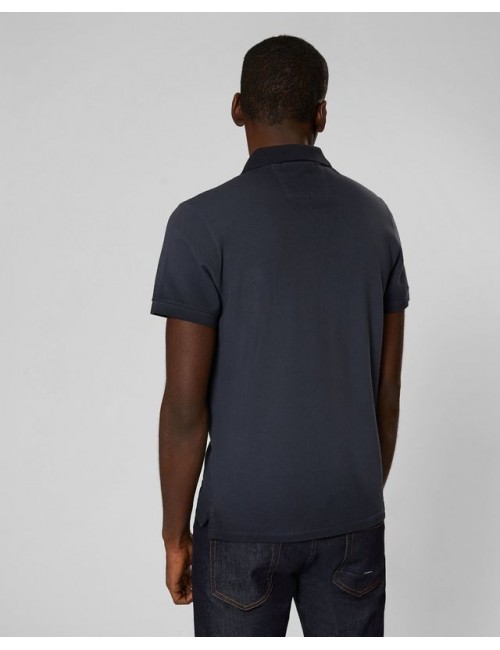 Polo C.P. Company azul manga corta logo | Ego Madrid