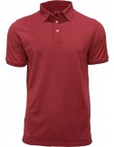 Fedeli polo granito north manga corta rojo pimentón