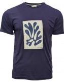 Camiseta azul marino personality sew coral
