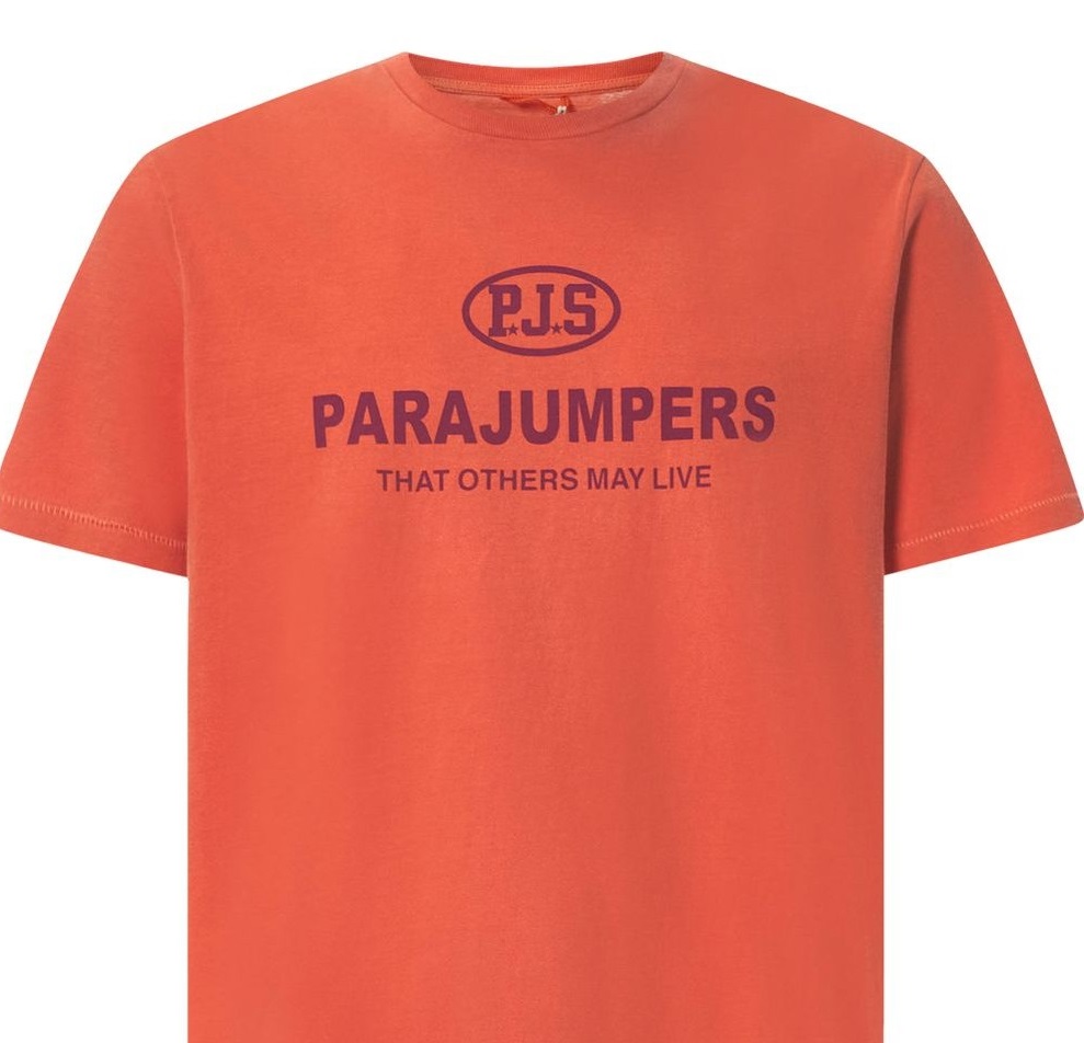 parajumpers camiseta básica naranja